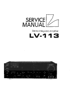 Luxman LV-113-Service-Manual